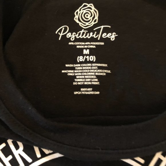 NWOT Cool Positive Tees "Girl Mom" T-Shirt - Picture 5 of 5